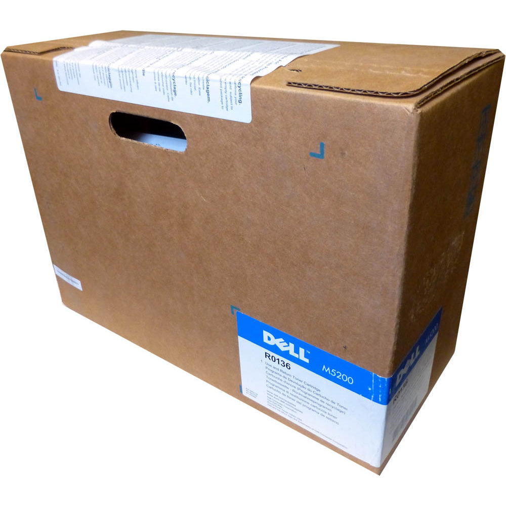 Genuine Dell M5200 HIGH CAPACITY K2885 R0136 (595-10002) Black Toner C ...