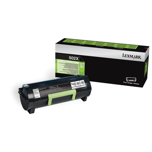 Genuine Lexmark 50F2X00 (502X) Black Toner Cartridge (VAT included)