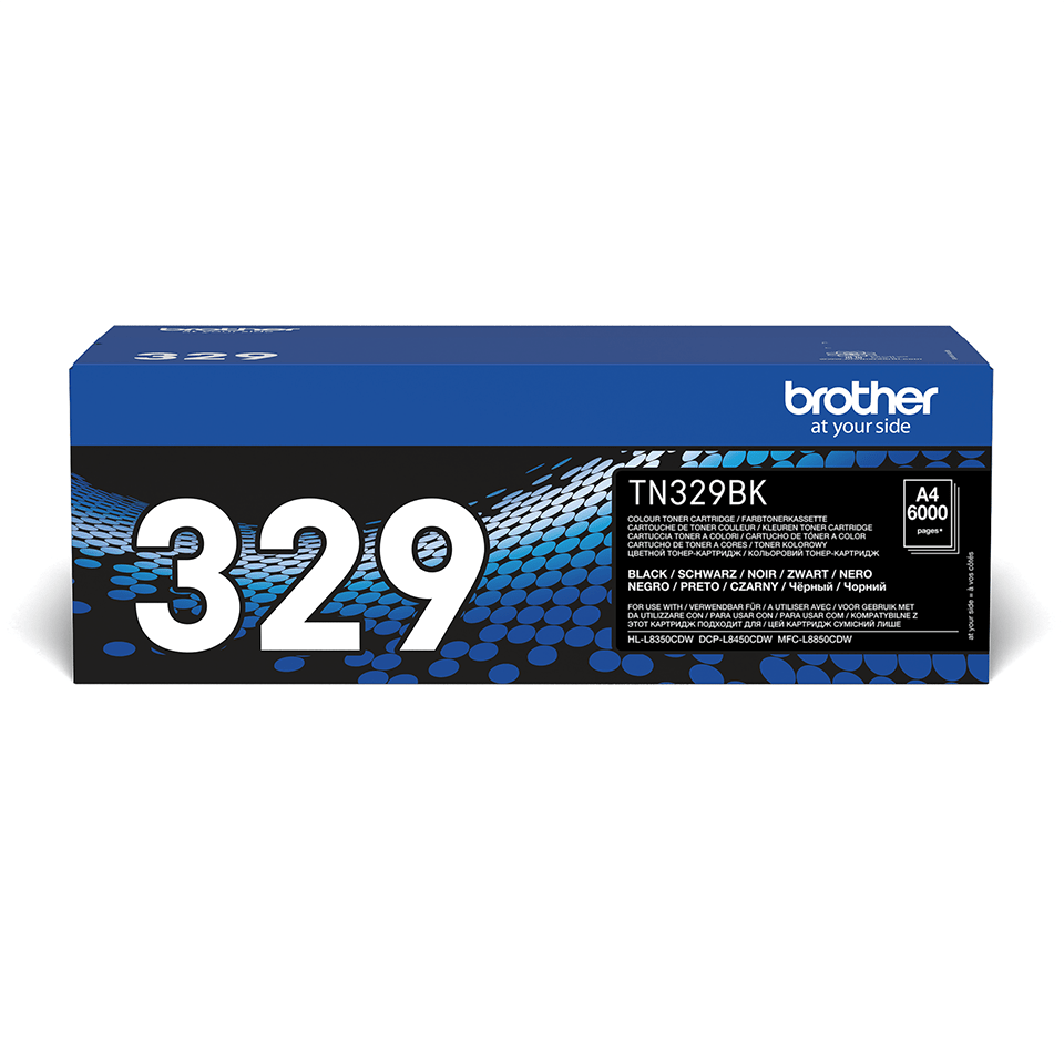 Genuine Brother TN329BK (TN-329BK) Black Toner Cartridge (VAT included)
