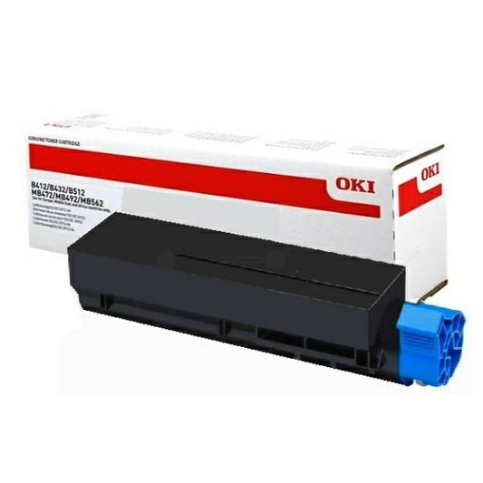 Genuine OKI 45807111 (B432/B512/MB492/MB562) Black Toner Cartridge (VAT included)