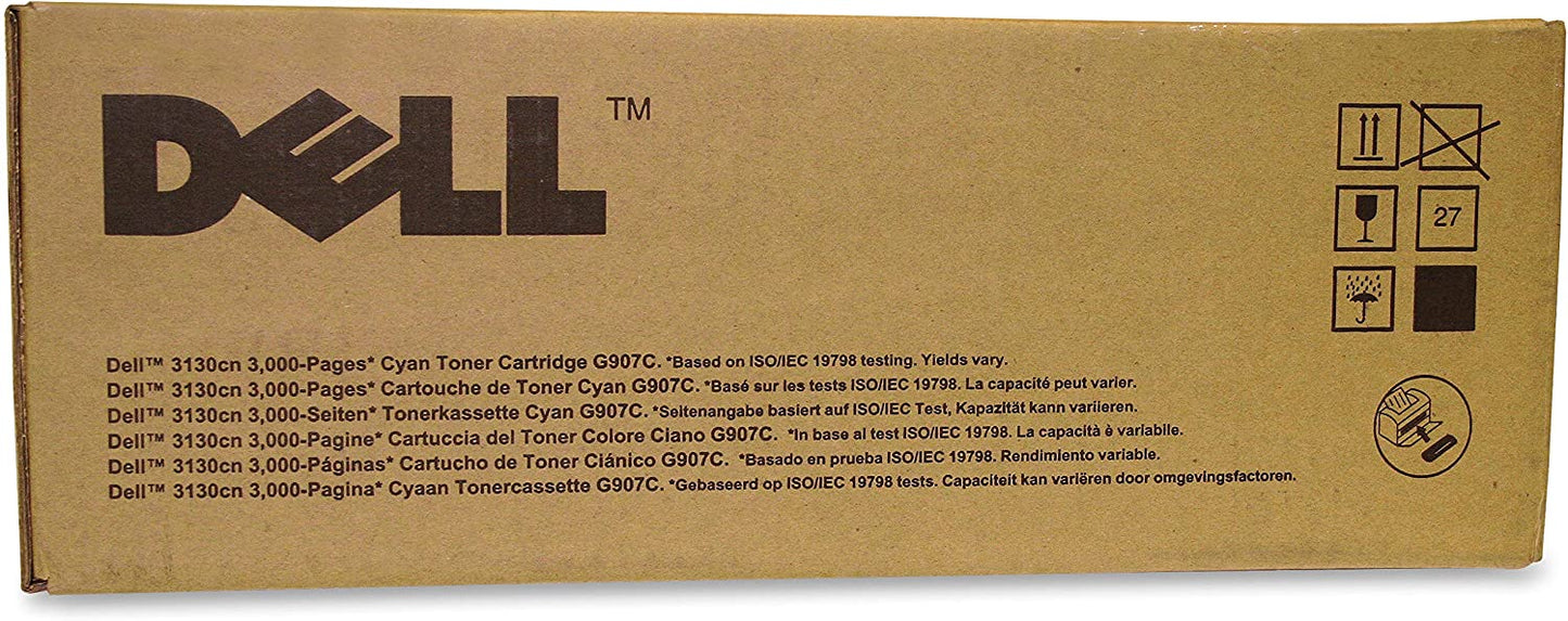 Genuine Dell 3130CNC 593-10294 G907C Standard Capacity (593-10294) Cyan Toner Cartridge (VAT included)