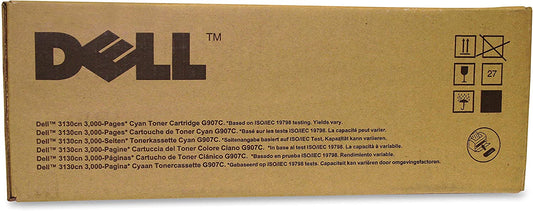 Genuine Dell 3130CNC 593-10294 G907C Standard Capacity (593-10294) Cyan Toner Cartridge (VAT included)