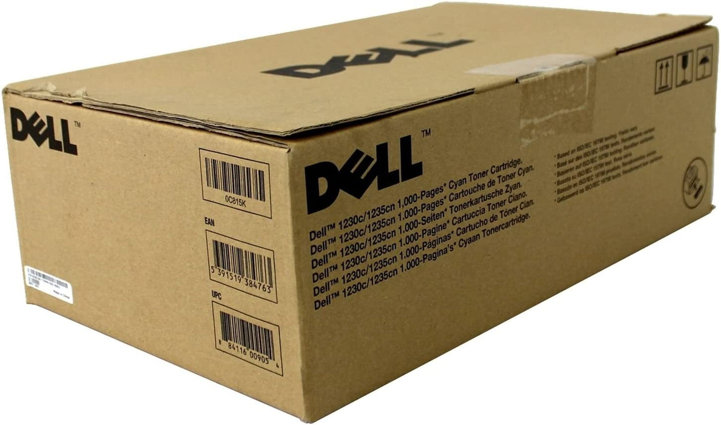 Genuine Dell 1230C/1235cnc 593-10494 J069K C815K Standard (593-10494) Cyan Toner Cartridge (VAT included)