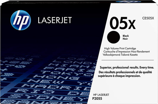 Genuine HP CE505X (05X) Black Toner Cartridge (VAT included)
