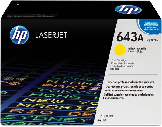 Genuine HP Q5952A (643A) Yellow Toner Cartridge (VAT included)