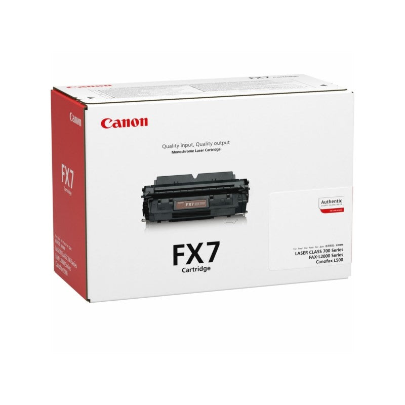 Genuine Canon FX7 (FX-7) Black Toner Cartridge (VAT included)