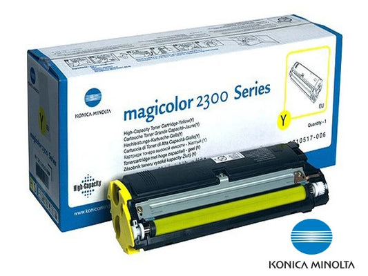 Genuine Konica Minolta 1710517-006  Yellow Toner Cartridge (VAT included)