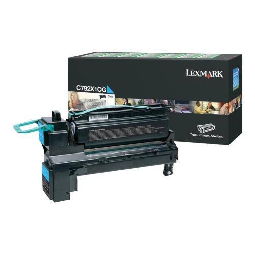 Genuine Lexmark C792X1CG  Cyan Toner Cartridge (VAT included)