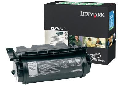 Genuine Lexmark 12A7462  Black Toner Cartridge (VAT included)