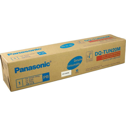 Genuine Panasonic DQ-TUN20M (DQTUN20M) Magenta Toner Cartridge (VAT included)
