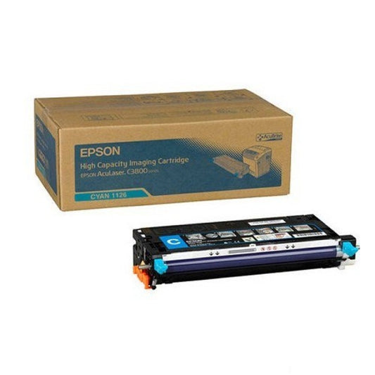Genuine Epson s051126 (C13S051126) Cyan Toner Cartridge (VAT included)
