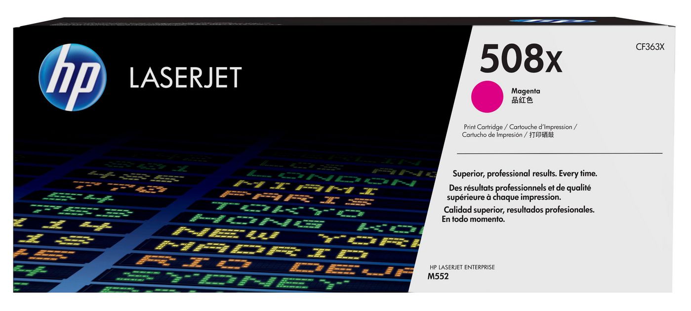 Genuine HP CF363X (508X) Magenta Toner Cartridge (VAT included)
