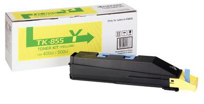 Genuine Kyocera TK-855Y (1T02H7AEU0) Yellow Toner Cartridge (VAT included)