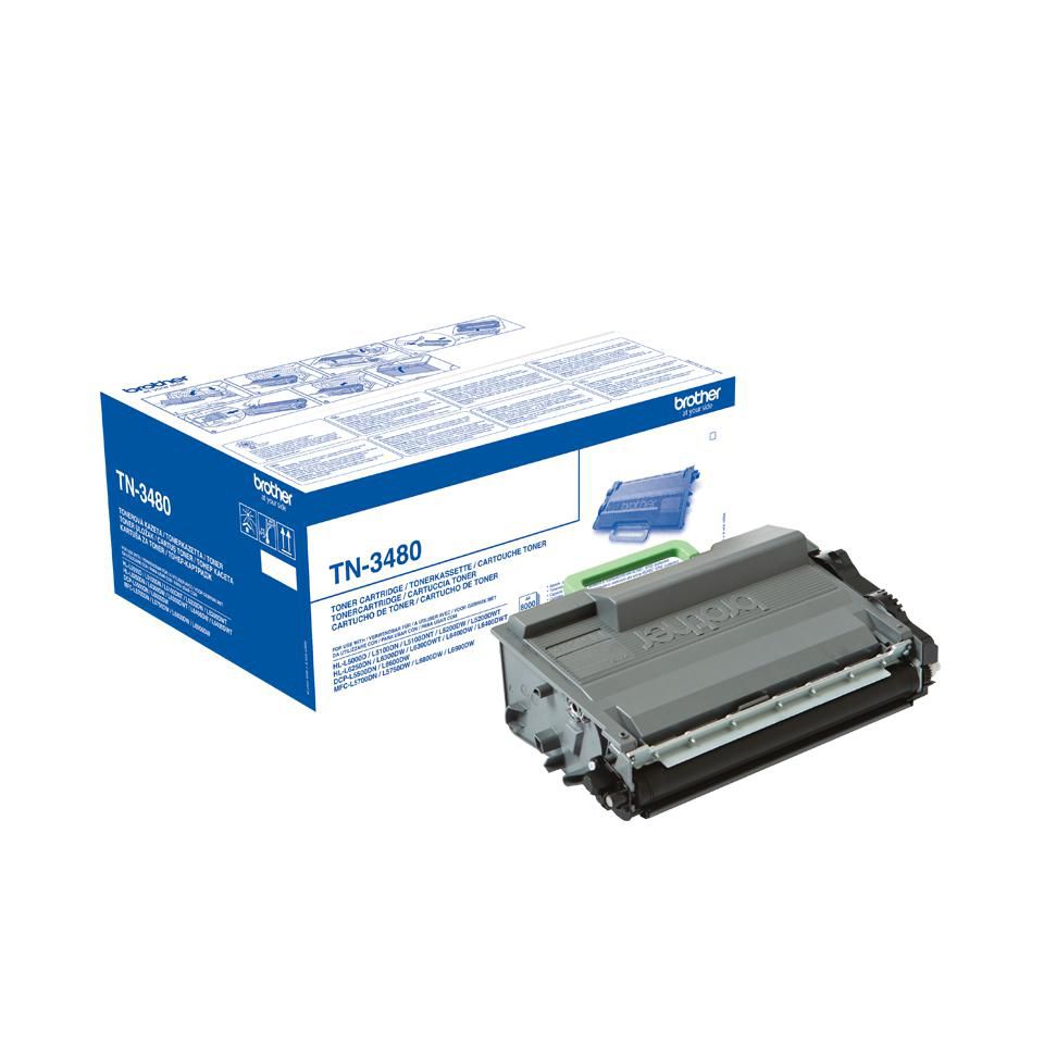 Genuine Brother TN3480 (TN-3480) Black Toner Cartridge (VAT included)