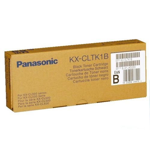 Genuine Panasonic KX-CLTK1B (KXCLTK1B) Black Toner Cartridge (VAT included)