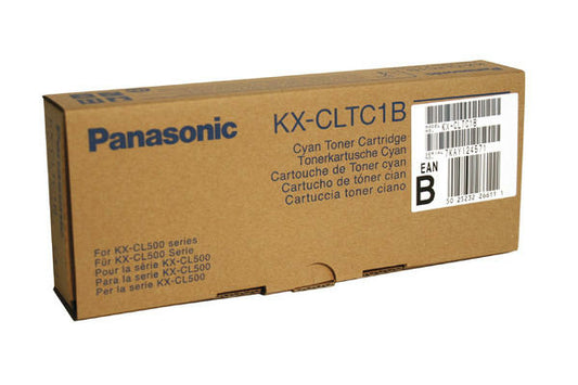 Genuine Panasonic KX-CLTC1B (KXCLTC1B) Cyan Toner Cartridge (VAT included)