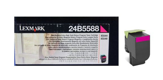 Genuine Lexmark 24B5588  Magenta Toner Cartridge (VAT included)