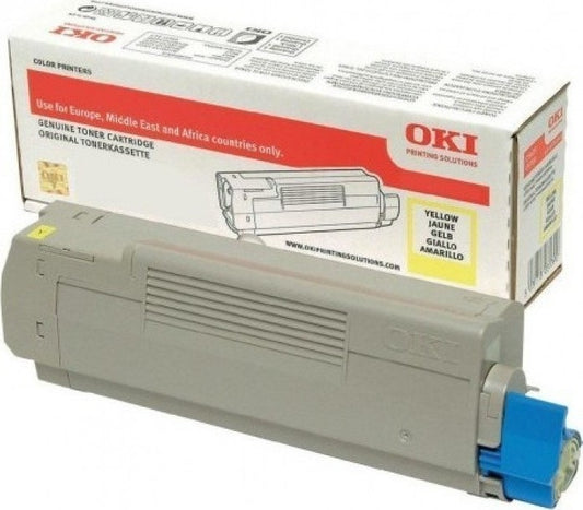 Genuine Oki 46507505 (C612) Yellow Toner Cartridge (VAT included)
