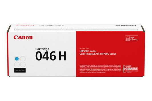 Genuine Canon 046H C (1253C002) Cyan Toner Cartridge (VAT included)