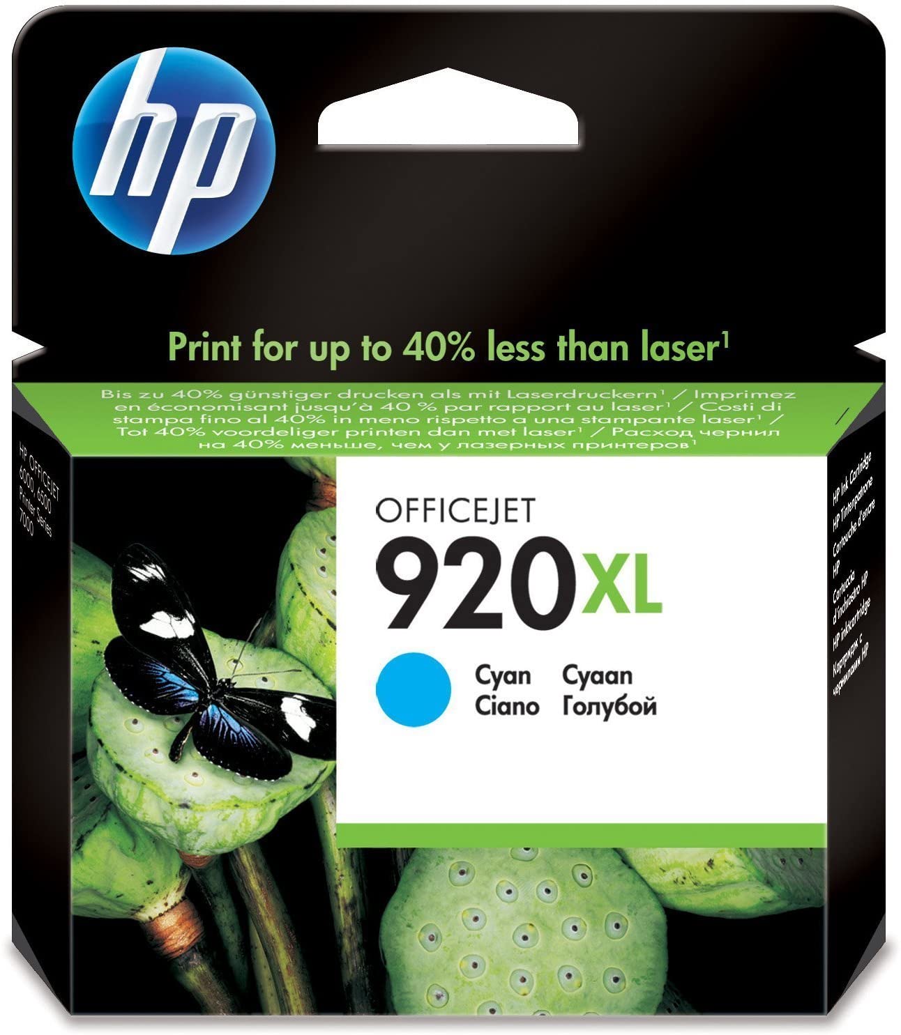 Genuine HP 920XL Cyan High Capacity Ink Cartridge CD972AE