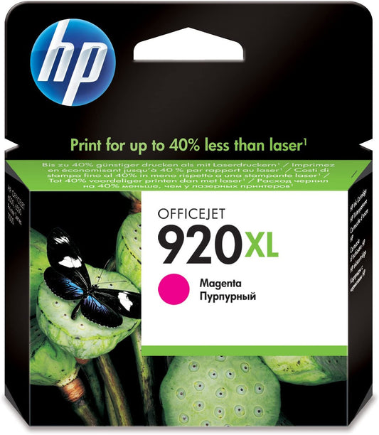 Genuine HP 920XL Magenta High Capacity Ink Cartridge CD973AE
