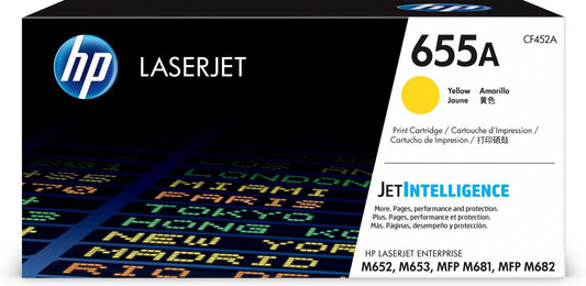 Genuine HP CF452A (655A) Yellow Toner Cartridge (VAT included)