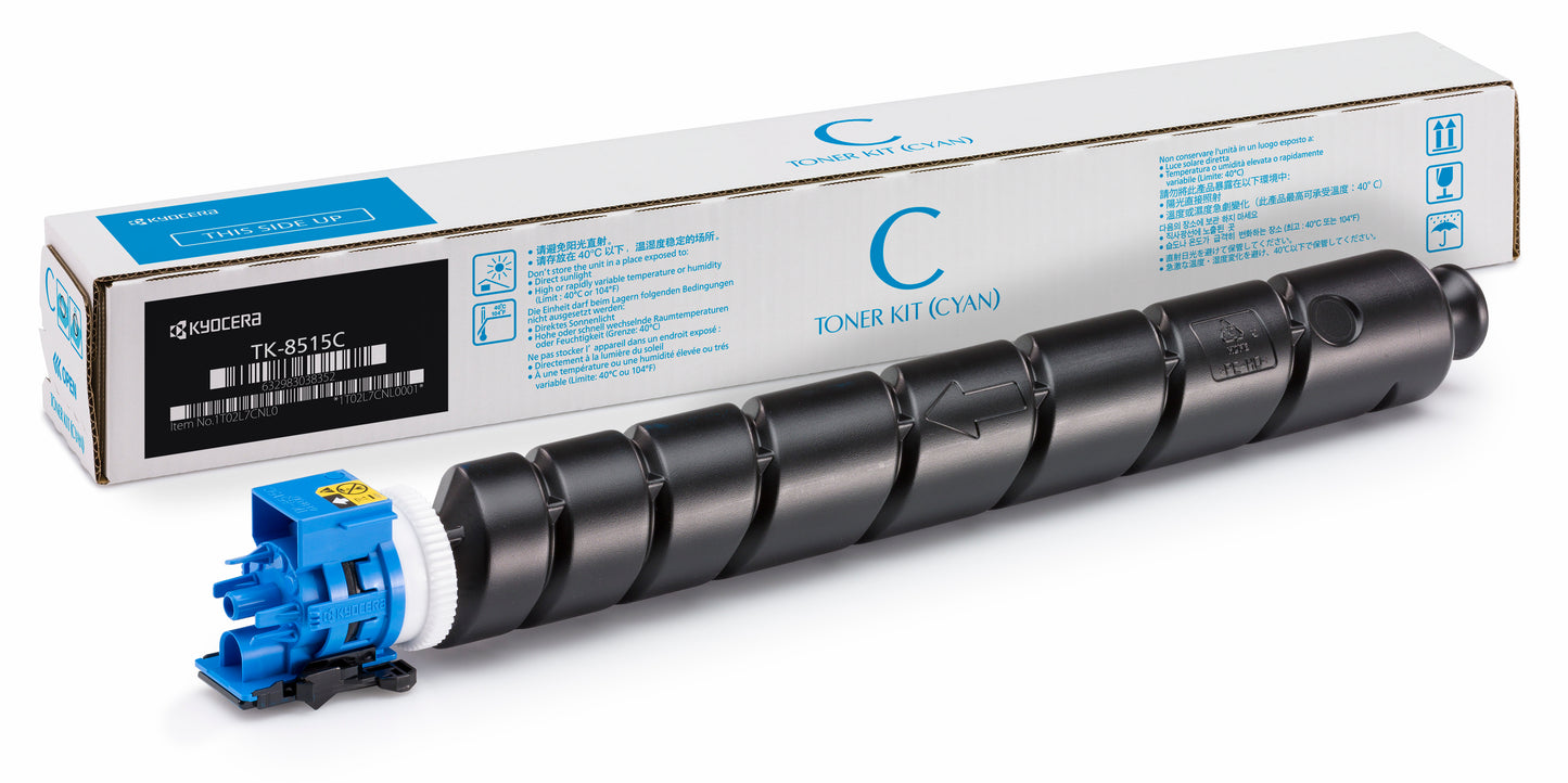 Genuine Kyocera TK-8515C (1T02NDCNL1) Cyan Toner Cartridge (VAT included)