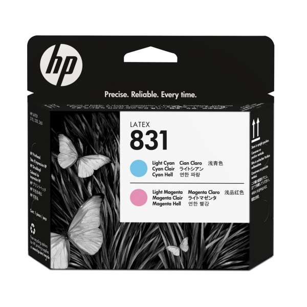 Genuine HP 831 Latex Light Cyan and Light Magenta Printhead CZ679A