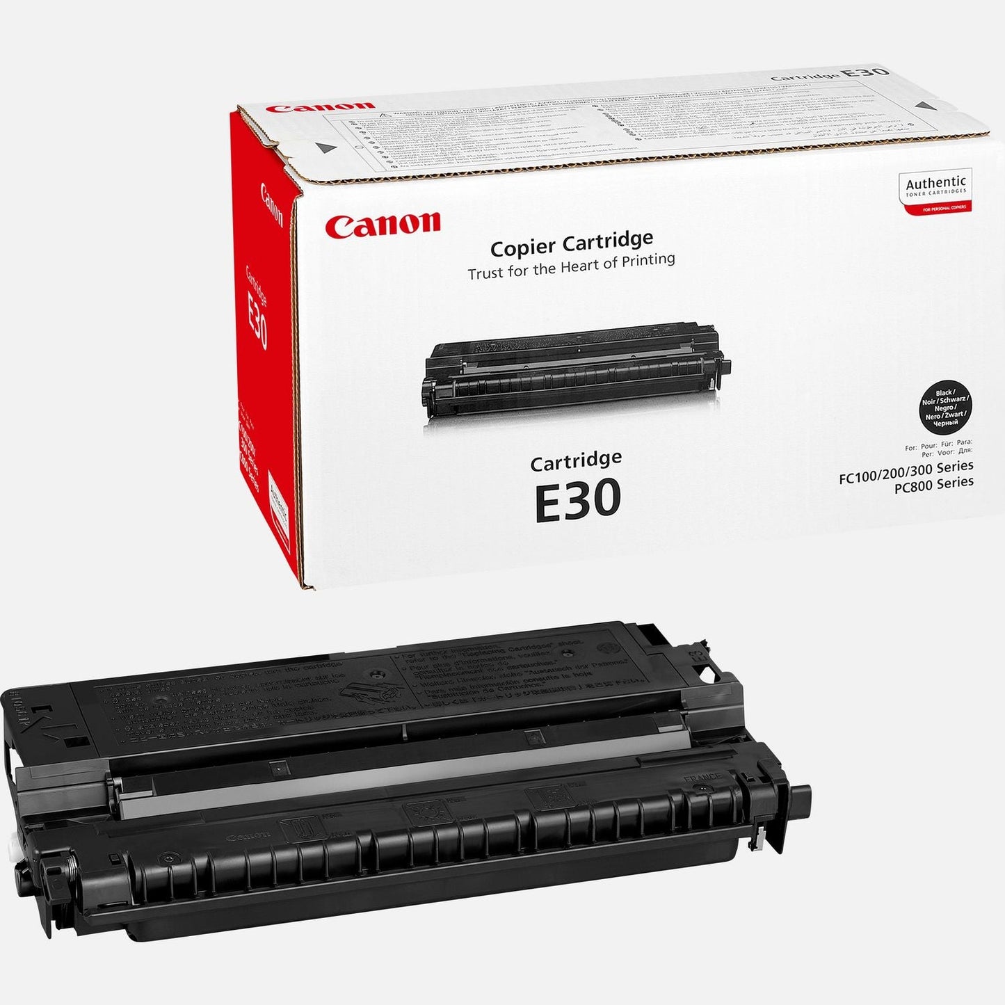 Genuine Canon Canon E30 Black Printer Toner Cartridge