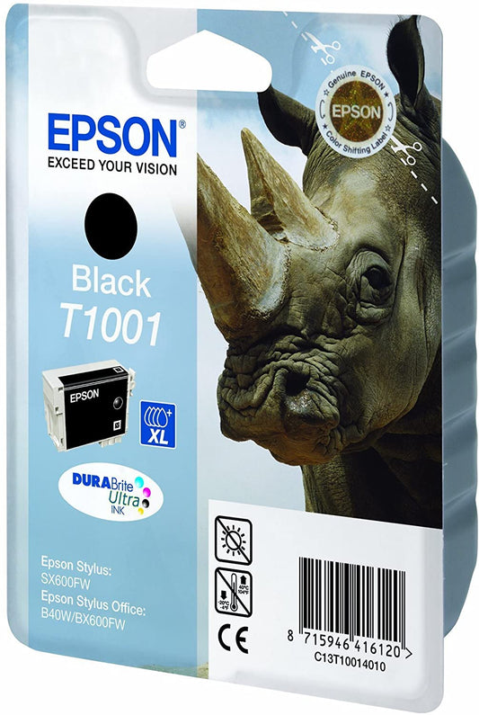 Genuine Epson T1001 XL Black Ink Cartridge