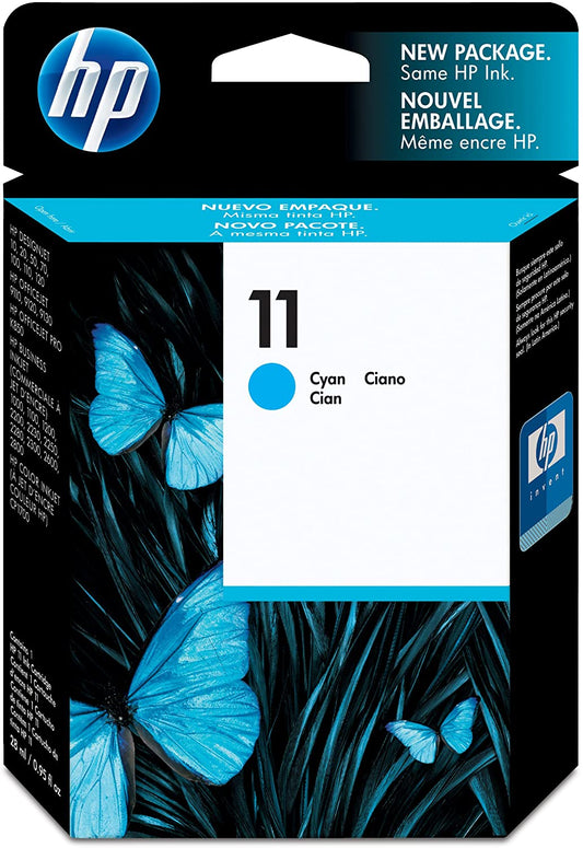 Genuine HP 11 Cyan Ink Cartridge C4836A
