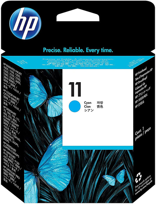 Genuine HP 11 Cyan Printhead C4811A