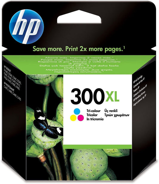 Genuine HP 300XL Tri-Colour Ink Cartridge CC644EE