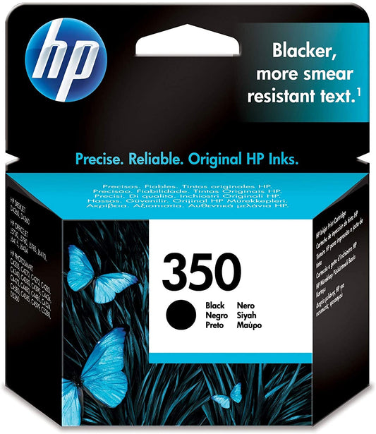 Genuine HP 350 Black Ink Cartridge CB335EE