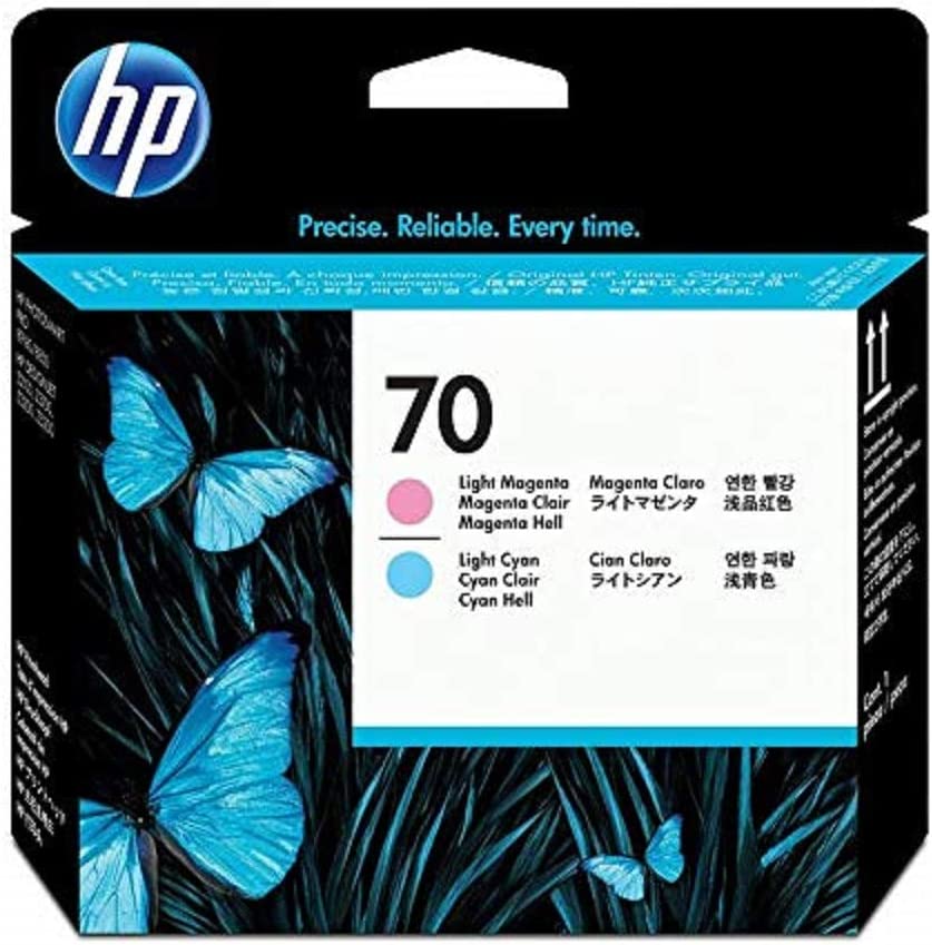 Genuine HP 70 Printhead Light Magenta and Light Cyan C9405A