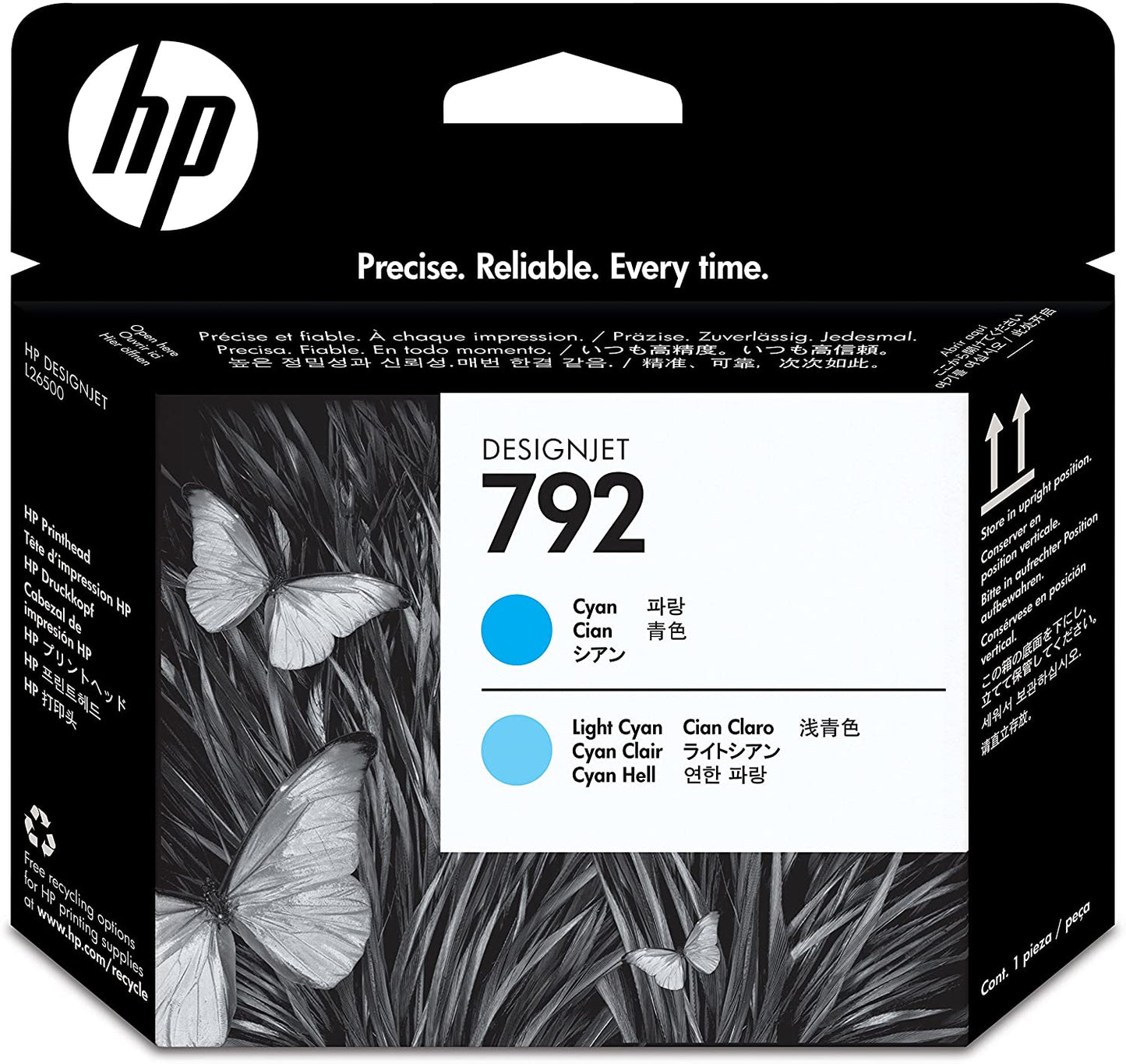Genuine HP 792 Printhead Cyan and Light Cyan CN703A