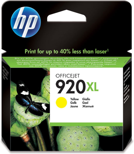 Genuine HP 920XL Yellow High Capacity Ink Cartridge CD974AE