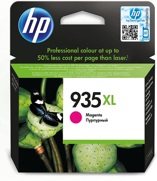 Genuine HP 935XL Magenta High Capacity Ink Cartridge C2P25AE