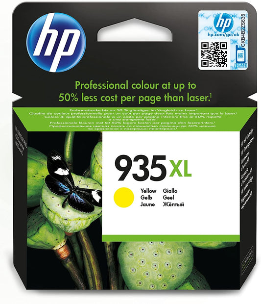 Genuine HP 935XL Yellow High Capacity Ink Cartridge C2P26AE