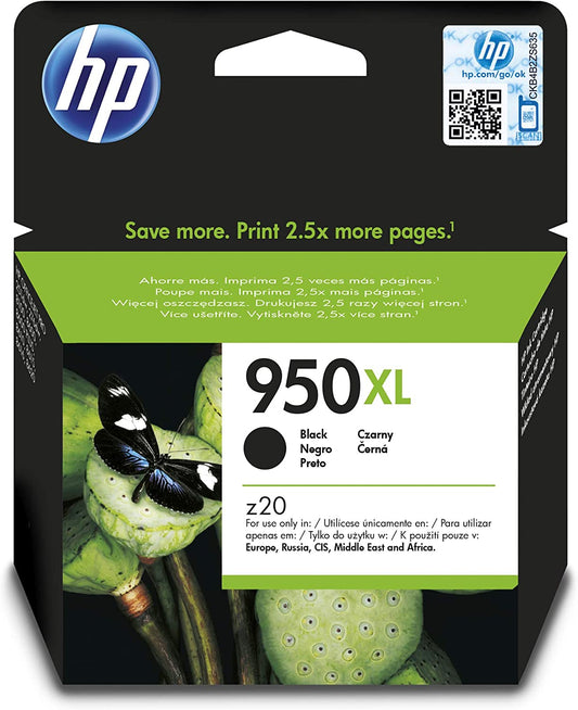 Genuine HP 950XL High Capacity Black Ink Cartridge CN045AE