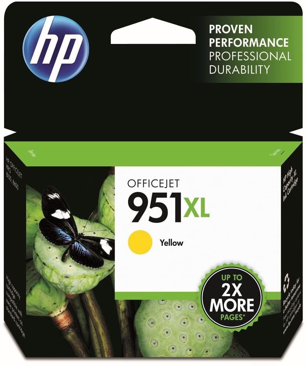 Genuine HP 951XL High Capacity Yellow Ink Cartridge CN048AE