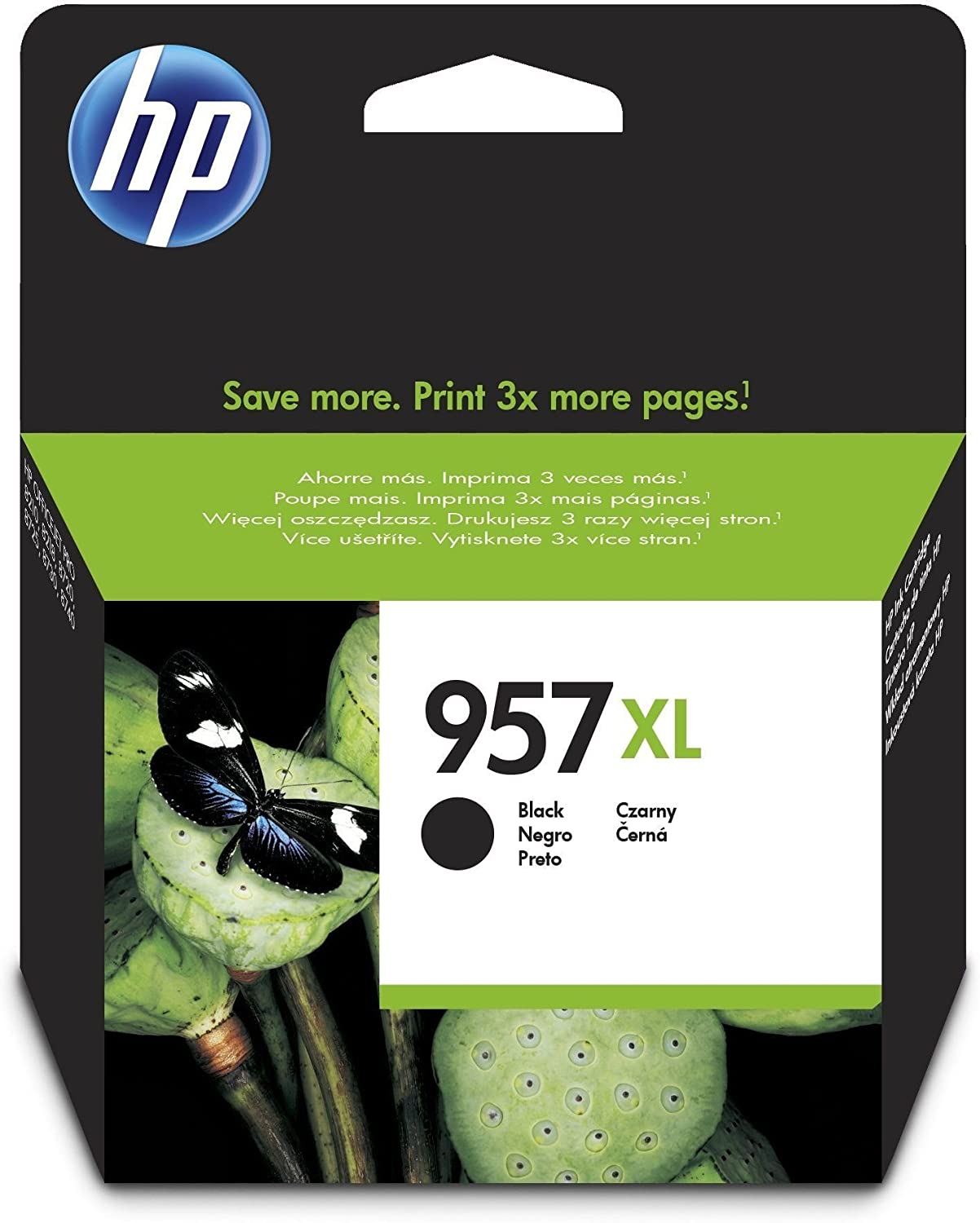 Genuine HP 957XL Extra High Capacity Black Ink Cartridge L0R40AE