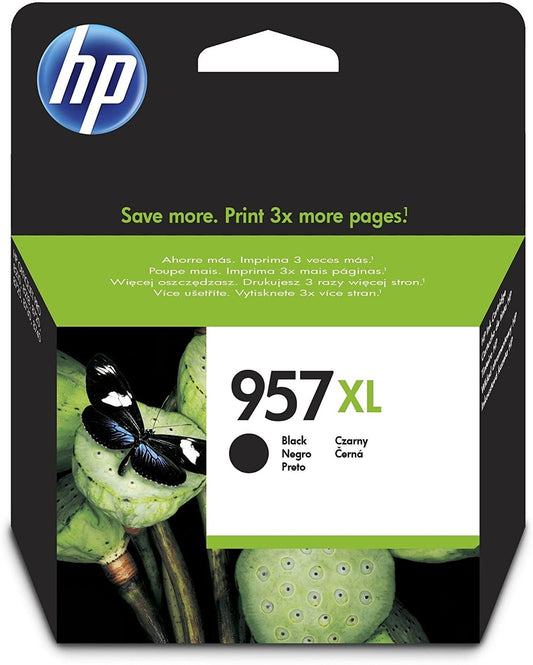 Genuine HP 957XL Extra High Capacity Black Ink Cartridge L0R40AE