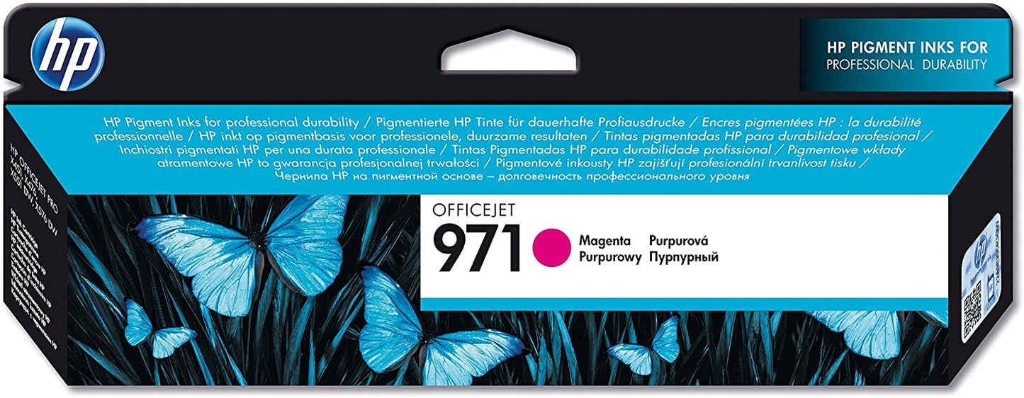 Genuine HP 971 Magenta Ink Cartridge CN623AE