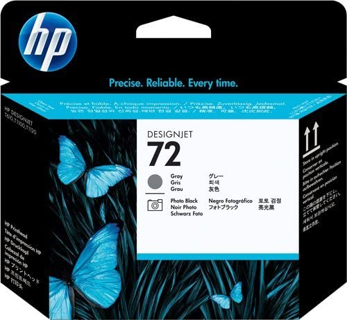 Genuine HP 72 Printhead Photo Black and Gray C9380A