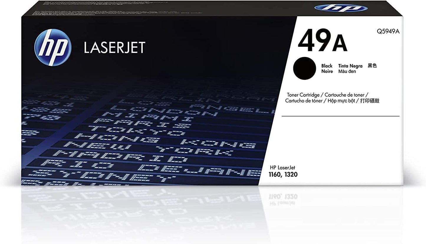 Genuine HP Q5949A (49A) Black Printer Toner Cartridge