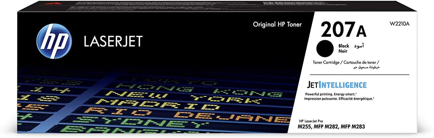 Genuine HP W2210A (207A) Black Printer Toner Cartridge