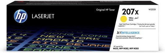 Genuine HP W2212X (207X) Yellow High Yield Printer Toner Cartridge