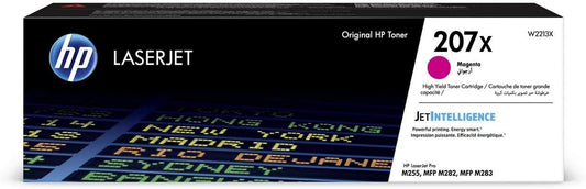 Genuine HP W2213X (207X) Magenta High Yield Printer Toner Cartridge