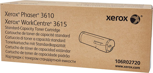 Genuine Xerox 106R02720 Black Toner Cartridge